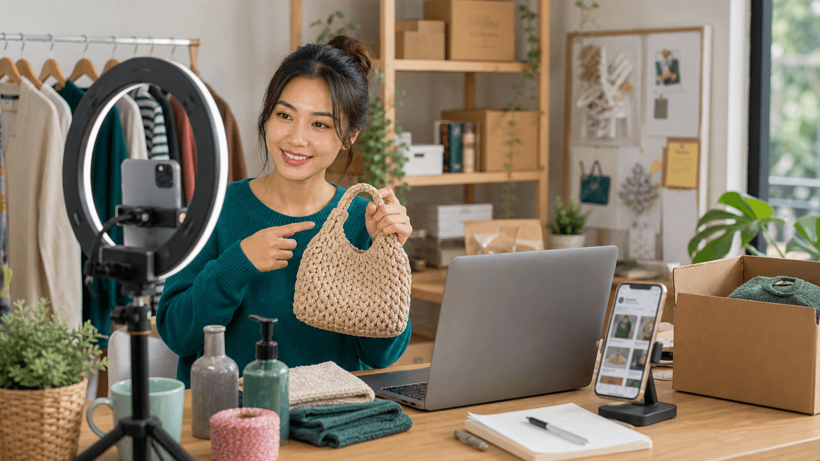 Seller mengoptimalkan link katalog agar lebih banyak checkout WhatsApp
